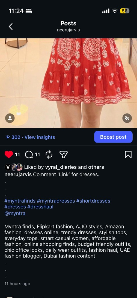 Add a caption that asks viewers to comment